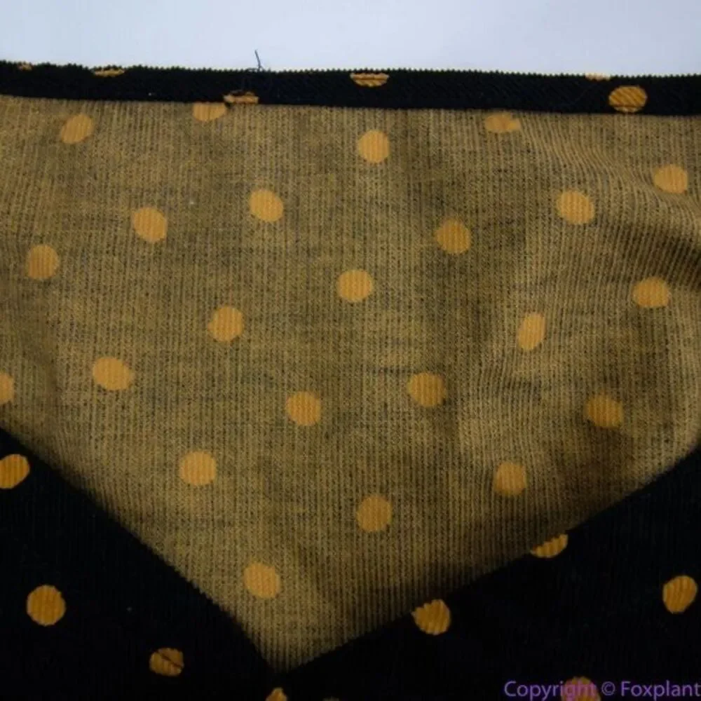 NEW Madewell Corduroy‎ Puff-Sleeve Wrap Top in Oval Dot, XS